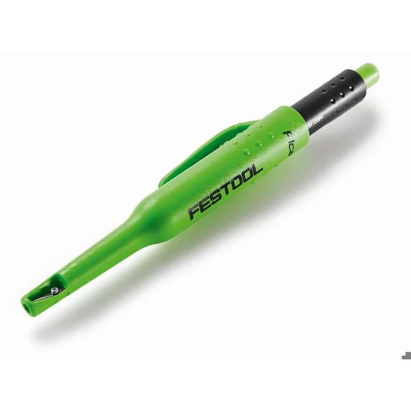 Spindel - Festool - Graphite 2B - Integrerad pennvässare - Tryckmekanism - Tillverkad i Tyskland