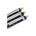 Miniatyrbild 4 av 4: rOtring Tikky, set med 3 mekaniska pennor Svart, HB 0,35/0,5/0,7 mm, transparent fodral