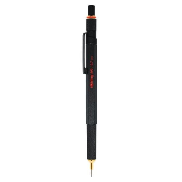 rOtring 800 infällbar mekanisk penna, 0,7 mm, svart