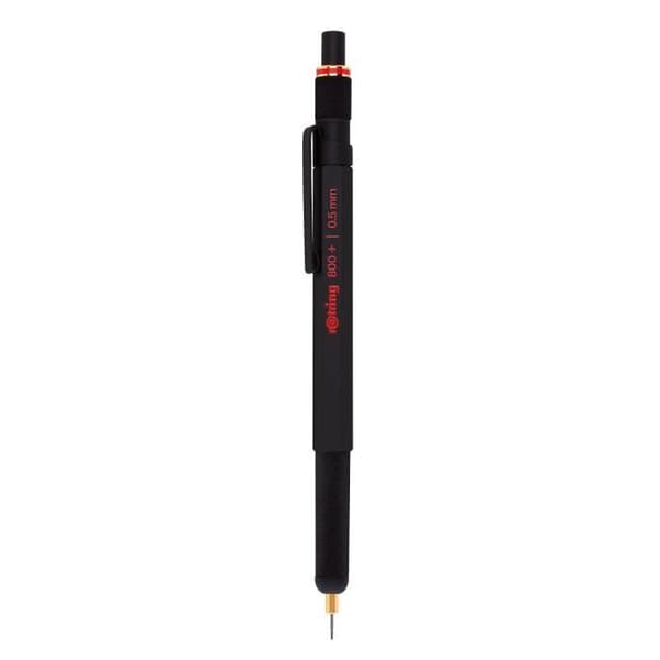 Mekanisk penna och penna - ROTRING - 800+ - 0,5 mm - Svart - Blandat