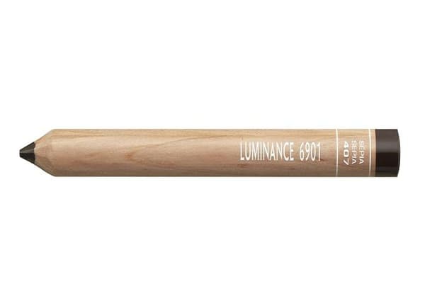 Färgpenna - Caran d'ache oljig krita - 6901 - Luminance Color Pencil Artist .407 Set med 3 Sepia färgpennor