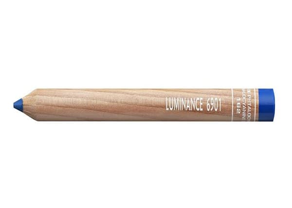 Caran d'Ache - 6901 - Luminance Color Pencil Artist .162 Set med 3 färgpennor Phthalocyanine Blue