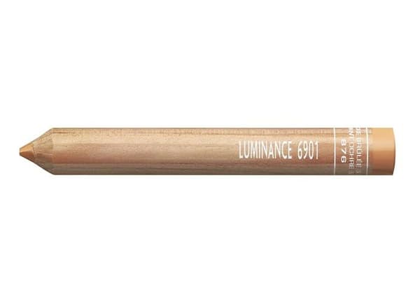 Caran d'ache - 6901 - Luminance Color Pencil Artist .876 Set med 3 färgpennor Burnt Ochre 50%