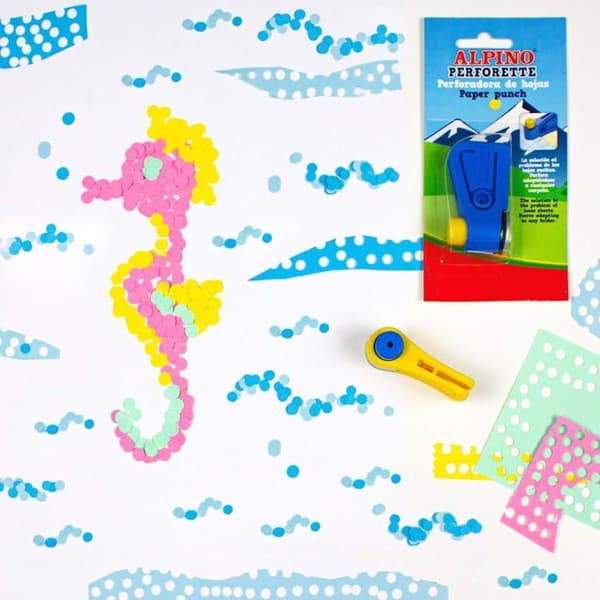 Färgpenna - Alpino oljig krita - PF0001 - Pappersstans