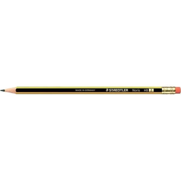 Staedtler Noris HB grafitpenna med suddgummi