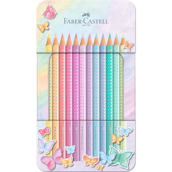SPARKLE PASTELL färgpenna, etui om 12 st
