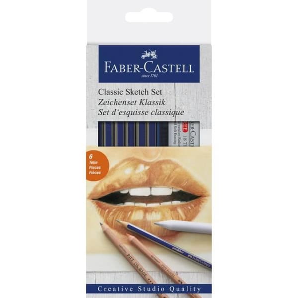 FABER-CASTELL Klassiskt skissset