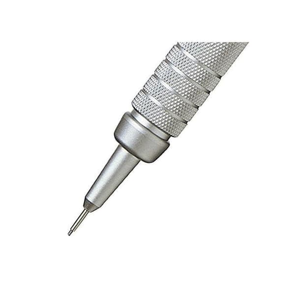 Porteminer - Pentel - GRAPHGEAR 500 - Tjocklek 0,5mm - Färg silver/svart - Både för män och kvinnor