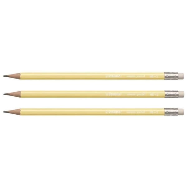 Krita grafit Swano pastel HB med suddgummi