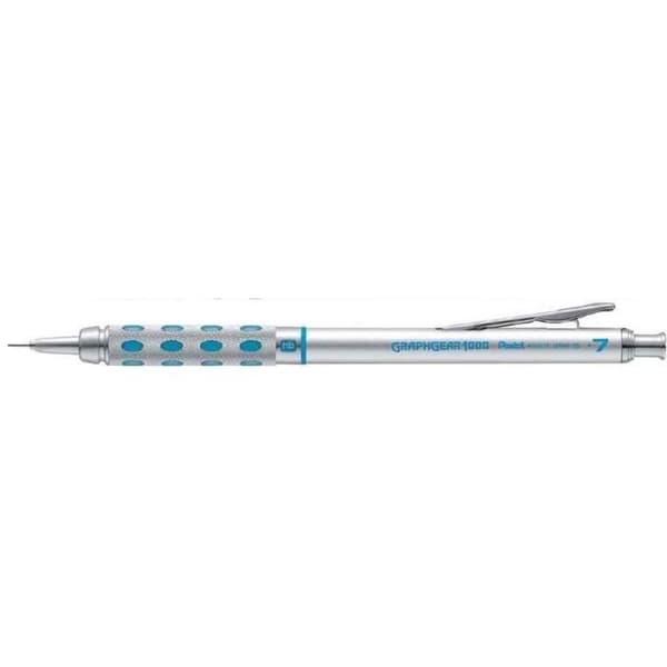 Lot om 12 Portemines GRAPHGEAR 1000 med utdragbar metallspets 0,7 mm