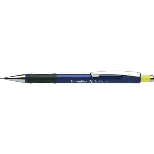 Porte-mine - SCHNEIDER - 156003-10 - 0,3 mm - Gummiöverdrag - Inbyggt gummi