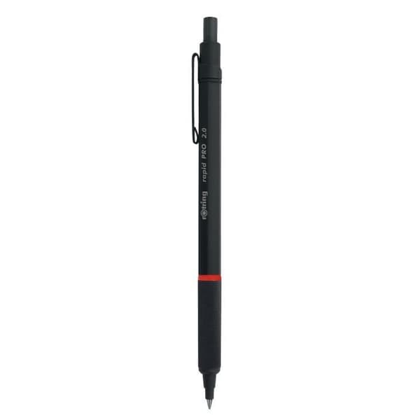 rOtring PRO infällbar mekanisk penna, 2,0 mm, svart (1904260)