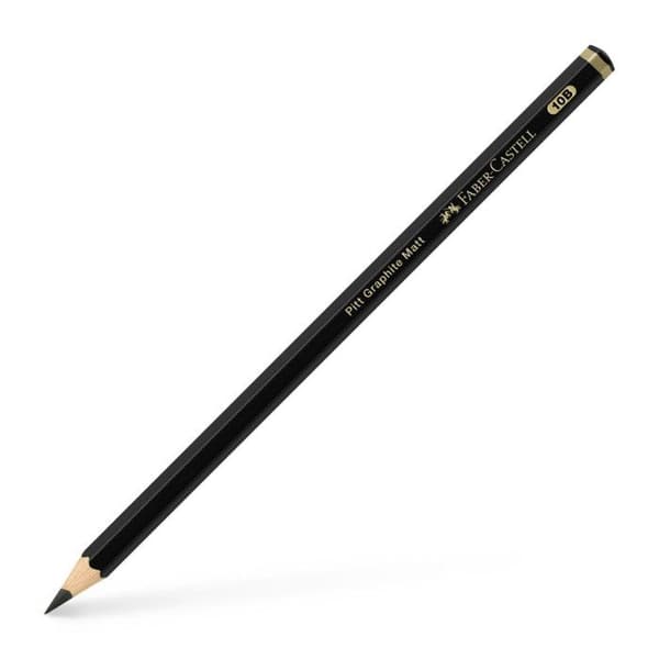 Kritor grafik - FABER-CASTELL - PITT GRAPHITE Matt - Hårdhet 10B - Färg Grafit - Extra matt