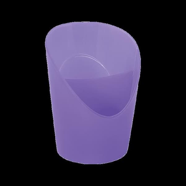 Pennställ - Lila - 2 fack - Plast - 12,5x9cm - Esselte