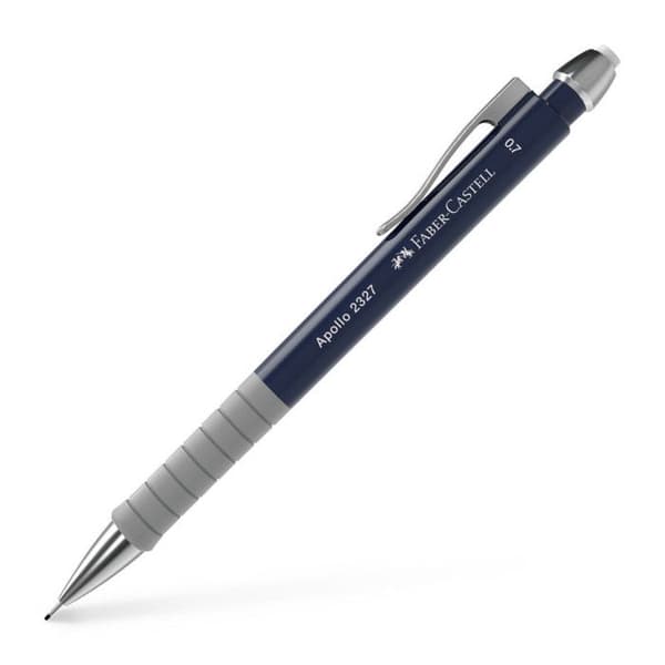 Porte-mine - FABER-CASTELL - APOLLO 2327 - 0,7 mm - Ergonomisk - Retraktabel spets