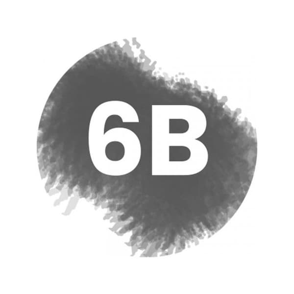Grafitpenna - 6B - Grå - Goldfaber 1221 - Faber-Castell