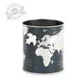 Miniatyrbild 1 av 3: Pewter Globe pennhållare
