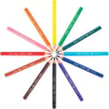 Miniatyrbild 3 av 4: BIC Kids Evolution Triangle ECOlutions Triangulära färgpennor - blandade färger, kartong om 12