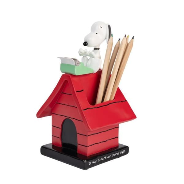 Grupo Erik - LAP009 - Snoopy Pencil Pot | Tillbehör för jordnötter, original kontorsmaterial | Under officiell licens