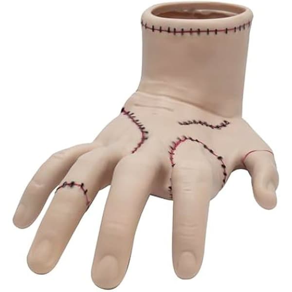 Wednesday Thing 15Cm pennkruka - Iskall hand - Vit