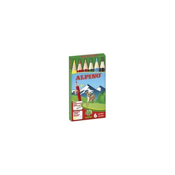 Alpino Alpin Box med 6 pennor - AL010651