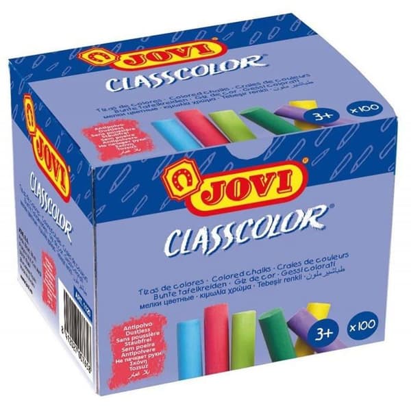 Färgpenna - Jovi oljig krita - 1120 - CLASSCOLOR Box med 100 olika färgkritor ()