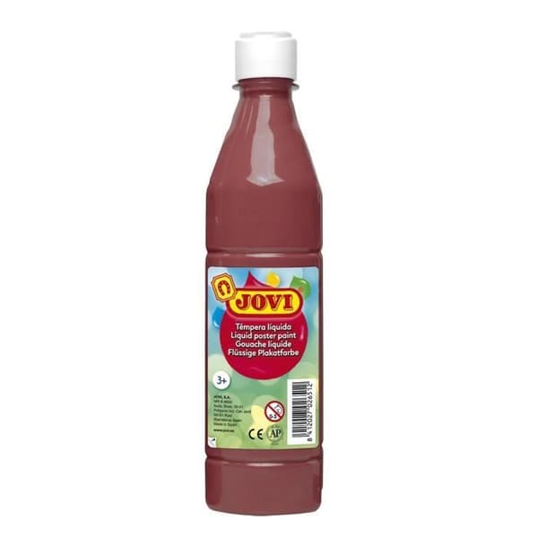 Jovi 936040 Flytande Gouache 500 ml Brun - 12