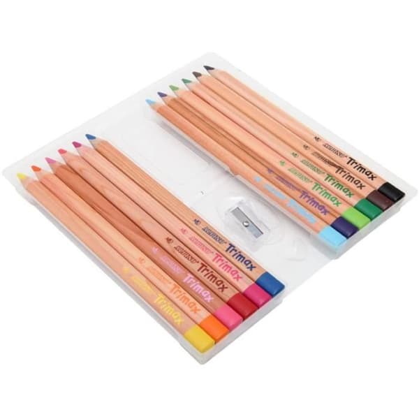 Alpino -490251 Fodral 12 pennor Flera färger TRIMAX AL00011, - AL000113