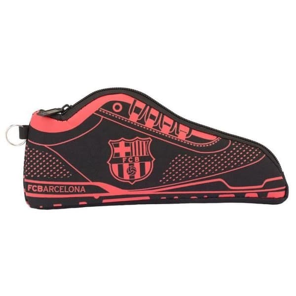 Pennfodral - F.C Barcelona - Svart - 24x10x2cm - Elegant design - Perfekt för fans