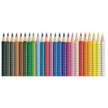 Miniatyrbild 2 av 3: Färgpennor - FABER-CASTELL - Colour Grip - 24 stycken - Assorterande färger - Tvättbara