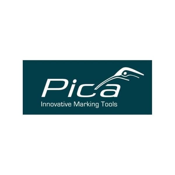 Carpenter penna BIG Dry 6045 BIG Dry FORALL Bau Graphit vit röd Pica - 4260056156144 Röd
