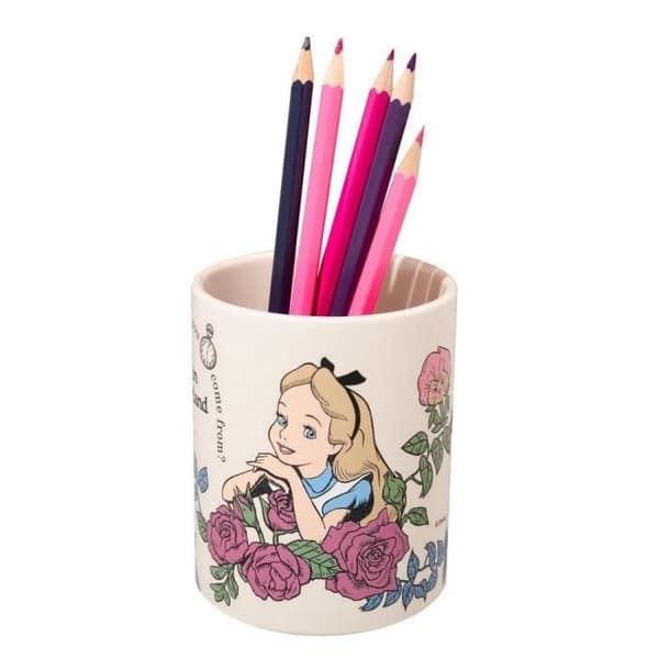 Skrivbordstillbehör - Erik Disney pennhållare, Alice i Underlandet (10,5 cm)