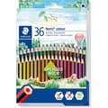 Miniatyrbild 1 av 4: 36 färgpennor - Tillverkade av återvunnet trä - Staedtler - Noris Colour 185