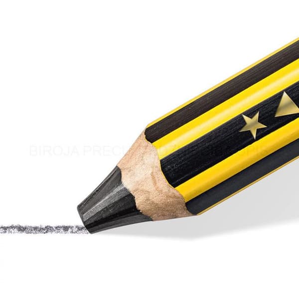 Stor grafitpenna - För barn - Bly 2B - Staedtler - Noris Junior 141