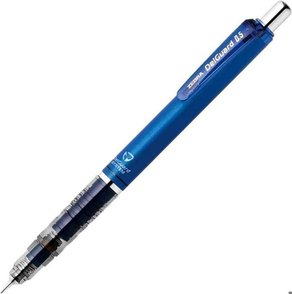 Zebra Delguard mekanisk penna - HB 0,5 mm - Blå stomme