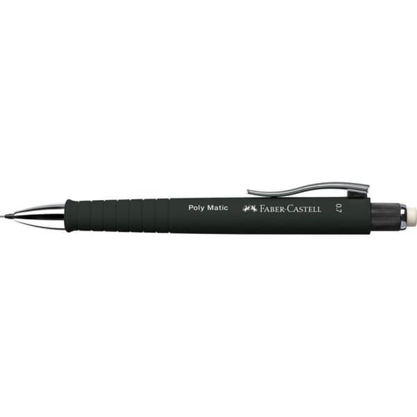 Mekanisk penna Poly Matic Faber-Castell bly 0,7mm svart
