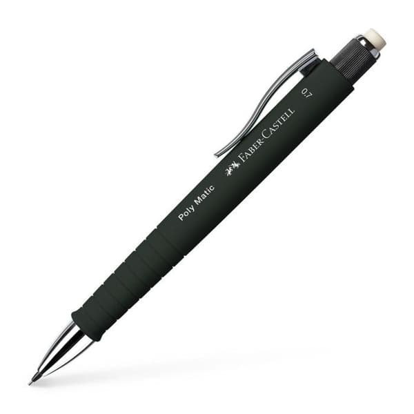 Mekanisk penna Poly Matic Faber-Castell bly 0,7mm svart