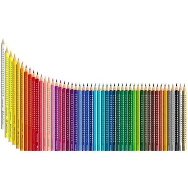 Färgpennor - FABER-CASTELL - Jumbo Grip - 3,8 mm - Lila - Aquarellbar