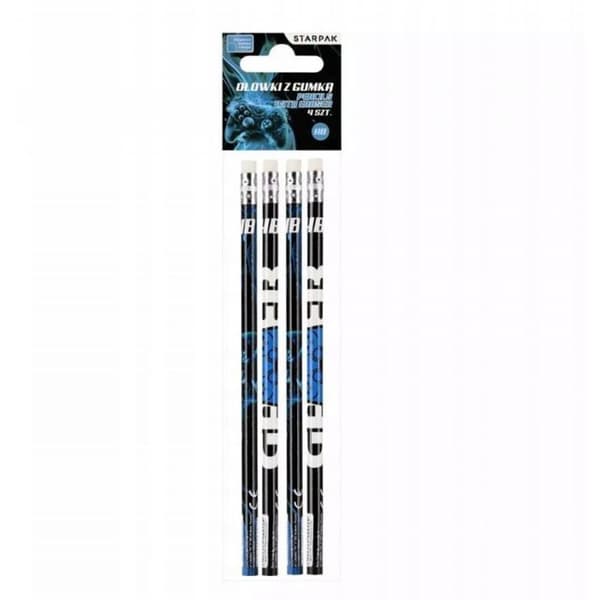 Vaxkrita - gruv Starpak OLOWEK Z GUM HB PAD STK PBH OP4SZT 36/432