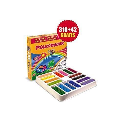 BIC Plastidecor Låda med 352 Vaxkritor - 841719