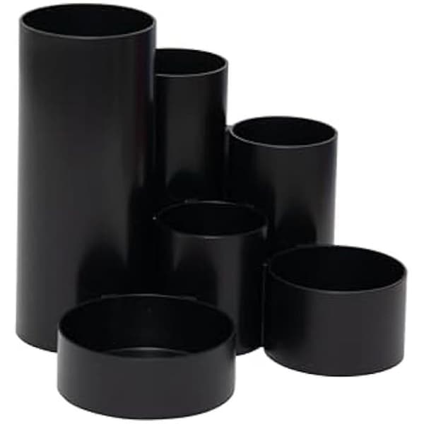 Pennhållare - MAUL - MAULtubo Recycling - Ø15x12,5 cm - Återvunnen plast - 6 pilar