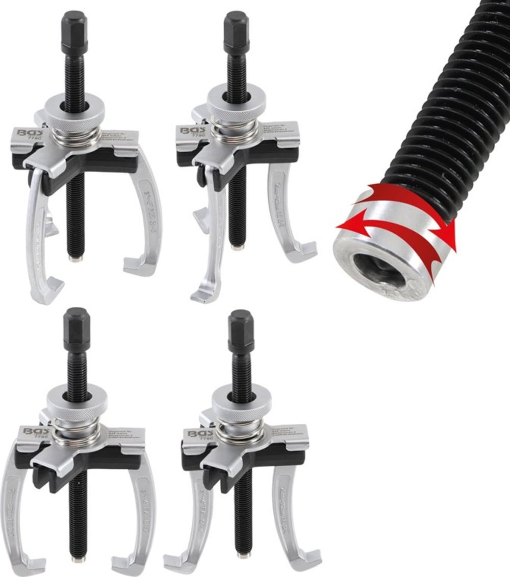 Yttre/ inre avdragare, 2- och 3-armad | 76 - 102 mm