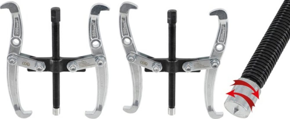 Yttre/ inre avdragare, 2-armad | max. 200 mm