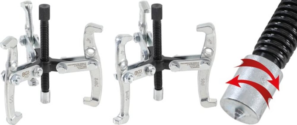 Yttre/ inre avdragare, 3-armad | max. 100 mm