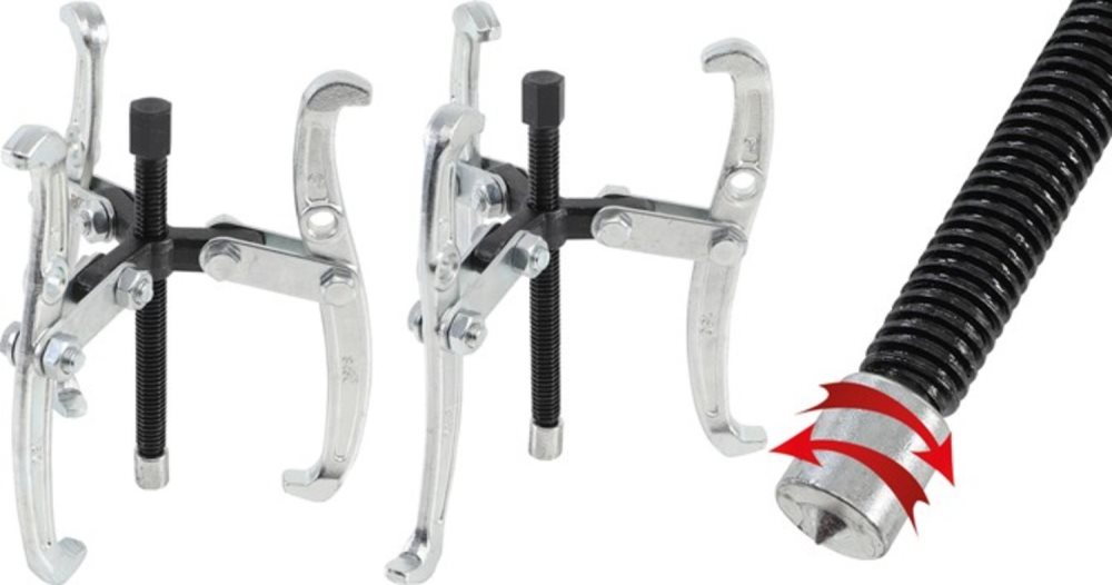 Yttre/ inre avdragare, 3-armad | max. 150 mm