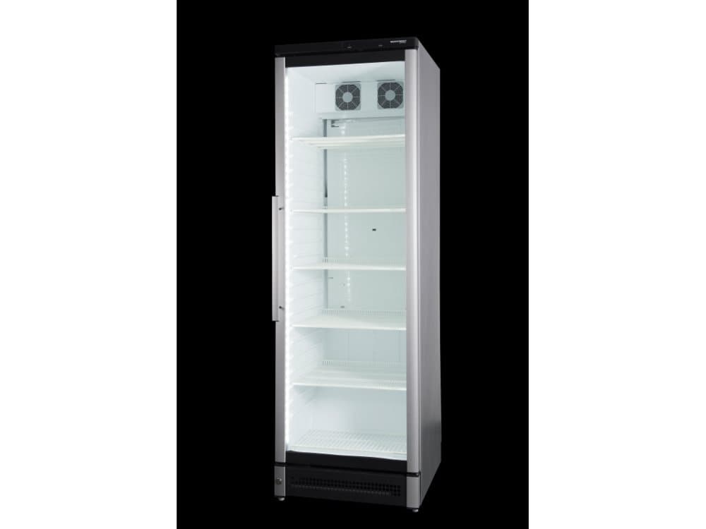 Vestfrost M 180 - Flaskekøleskab - Alukant front/hvide sider - 1850 x 595 x 595 mm - Flaskekapacitet:217 - ½ ltr. flasker