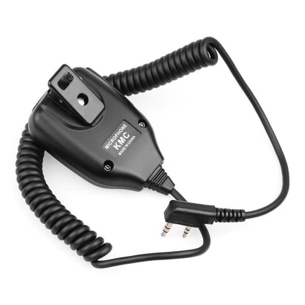 Retevis Walkie Talkie Bärbar högtalarmikrofon med PTT-knapp Kompatibel med RT24 RT21 RT22 RT27 RT5 RT7 Walkie Talkies