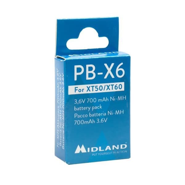 Midland C1300 PB-X6 700mAh Ni-MH-batteri för XT50/XT60