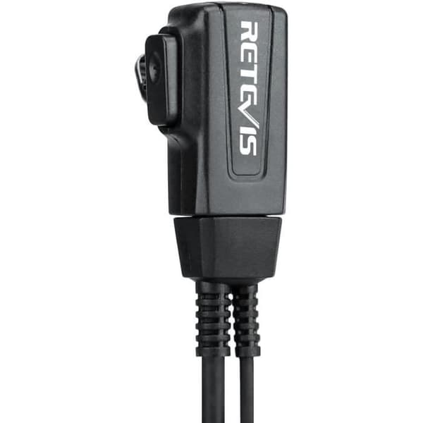 Retevis Talkie Walkie Hörsnäcka 2 Stift Akustisk Tub Hörlurar Kompatibel med Midland G6 G7 G12 M24 GXT250 GXT550 GXT650 LXT80 L