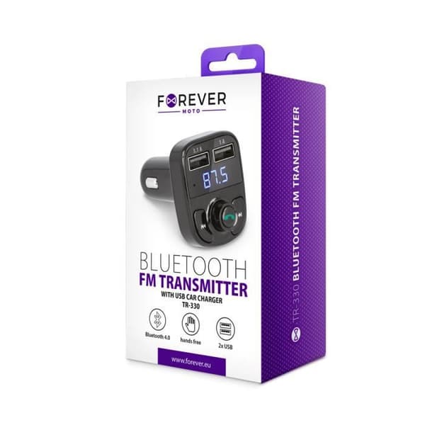 Forever FM-sändare TR-330 bluetooth